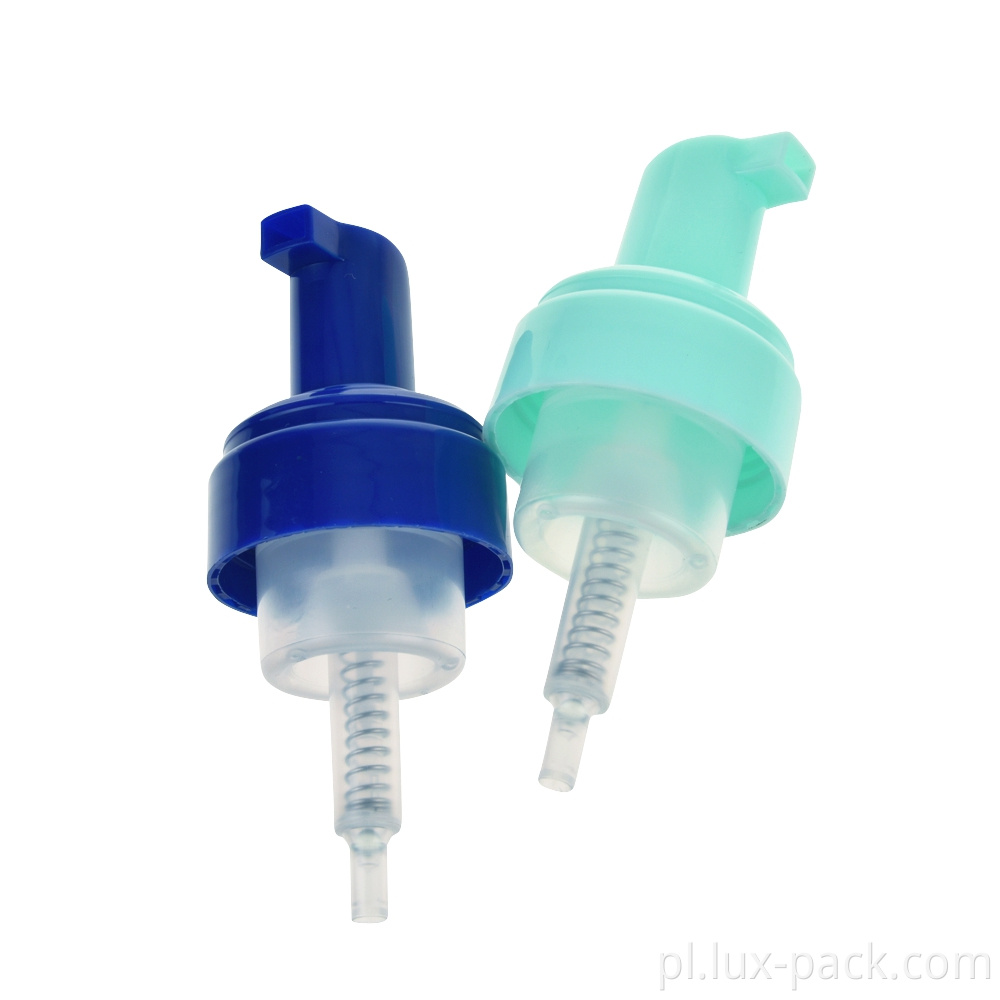 Szklana pompa mydła z pompą cieczy